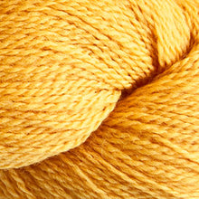 Load image into Gallery viewer, Skein of Cascade 220 Fingering Sock weight yarn in the color Goldenrod (Yellow) for knitting and crocheting.
