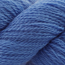 Load image into Gallery viewer, Skein of Cascade 220 Fingering Sock weight yarn in the color Marina Blue (Blue) for knitting and crocheting.
