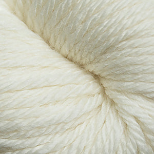 Skein of Cascade 220 Superwash Sport Sport weight yarn in the color Aran (Cream) for knitting and crocheting.