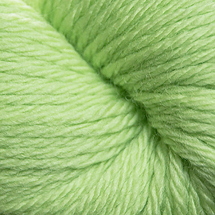 Skein of Cascade 220 Superwash Sport Sport weight yarn in the color Lime Sherbet (Green) for knitting and crocheting.