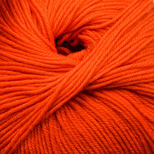 Load image into Gallery viewer, Skein of Cascade 220 Superwash Worsted weight yarn in the color Blaze (Orange) for knitting and crocheting.
