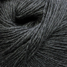 Load image into Gallery viewer, Skein of Cascade 220 Superwash Worsted weight yarn in the color Charcoal (Gray) for knitting and crocheting.
