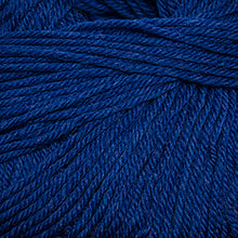 Load image into Gallery viewer, Skein of Cascade 220 Superwash Worsted weight yarn in the color Cobalt Heather (Blue) for knitting and crocheting.
