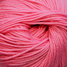 Load image into Gallery viewer, Skein of Cascade 220 Superwash Worsted weight yarn in the color Rose Petal (Pink) for knitting and crocheting.
