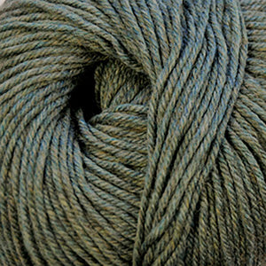 Skein of Cascade 220 Superwash Worsted weight yarn in the color Smoke Heather (Gray) for knitting and crocheting.