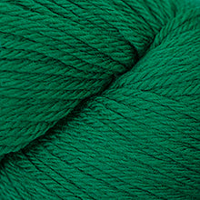 Load image into Gallery viewer, Skein of Cascade 220 Worsted weight yarn in the color Christmas Green (Green) for knitting and crocheting.
