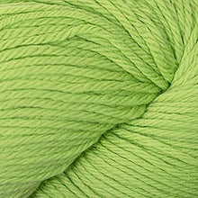 Load image into Gallery viewer, Skein of Cascade 220 Worsted weight yarn in the color Citron (Green) for knitting and crocheting.
