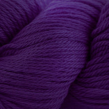 Load image into Gallery viewer, Skein of Cascade 220 Worsted weight yarn in the color Concord Grape (Purple) for knitting and crocheting.
