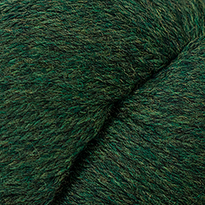 Skein of Cascade 220 Worsted weight yarn in the color Shire (Green) for knitting and crocheting.