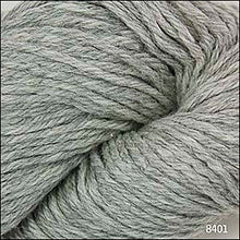 Load image into Gallery viewer, Skein of Cascade 220 Worsted weight yarn in the color Silver Grey (Gray) for knitting and crocheting.
