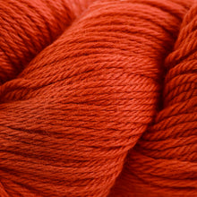 Load image into Gallery viewer, Skein of Cascade 220 Worsted weight yarn in the color Tiger Lily (Orange) for knitting and crocheting.
