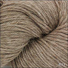 Load image into Gallery viewer, Skein of Cascade 220 Worsted weight yarn in the color Walnut Heather (Brown) for knitting and crocheting.
