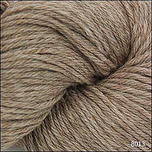 Skein of Cascade 220 Worsted weight yarn in the color Walnut Heather (Brown) for knitting and crocheting.