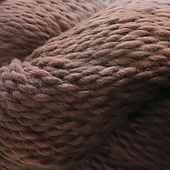 Skein of Cascade Baby Alpaca Chunky Bulky weight yarn in the color Acorn (Brown) for knitting and crocheting.