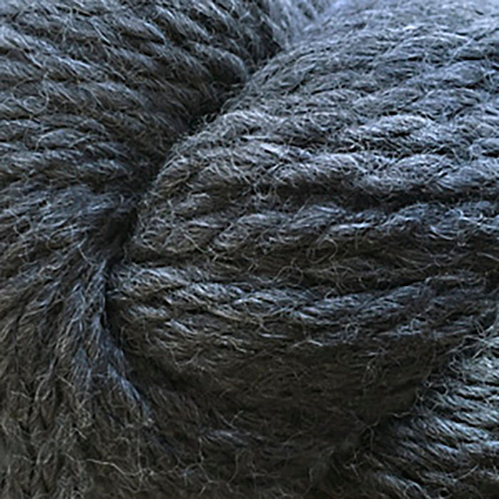 Skein of Cascade Baby Alpaca Chunky Bulky weight yarn in the color Charcoal (Gray) for knitting and crocheting.