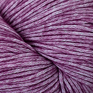 Skein of Cascade Cantata Worsted weight yarn in the color Berry (Purple) for knitting and crocheting.
