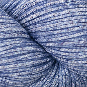 Skein of Cascade Cantata Worsted weight yarn in the color Blue (Blue) for knitting and crocheting.