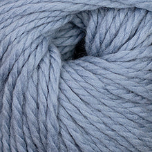 Load image into Gallery viewer, Skein of Cascade Llana Grande Super Bulky weight yarn in the color Dusty Blue (Blue) for knitting and crocheting.

