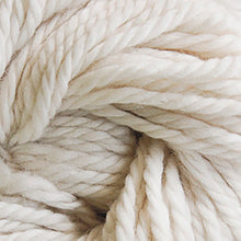 Load image into Gallery viewer, Skein of Cascade Llana Grande Super Bulky weight yarn in the color Ecru (Cream) for knitting and crocheting.
