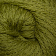 Load image into Gallery viewer, Skein of Cascade Llana Grande Super Bulky weight yarn in the color Granny Smith (Green) for knitting and crocheting.
