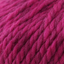 Load image into Gallery viewer, Skein of Cascade Llana Grande Super Bulky weight yarn in the color Hot Rod Pink (Pink) for knitting and crocheting.
