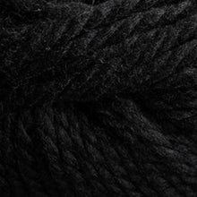 Load image into Gallery viewer, Skein of Cascade Llana Grande Super Bulky weight yarn in the color True Black (Black) for knitting and crocheting.
