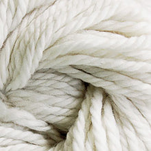 Load image into Gallery viewer, Skein of Cascade Llana Grande Super Bulky weight yarn in the color White (White) for knitting and crocheting.
