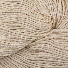 Load image into Gallery viewer, Skein of Cascade Nifty Cotton Worsted weight yarn in the color Buff (Tan) for knitting and crocheting.
