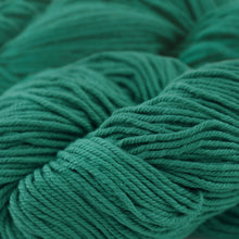 Load image into Gallery viewer, Skein of Cascade Nifty Cotton Worsted weight yarn in the color Sea Green (Green) for knitting and crocheting.
