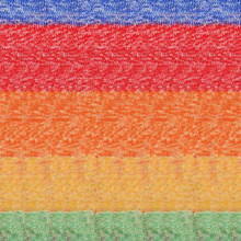 Load image into Gallery viewer, Colorful Rays Shawl Knit Kit
