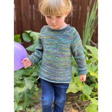 Load image into Gallery viewer, Child&#39;s Top-Down Sweater Knit Kit
