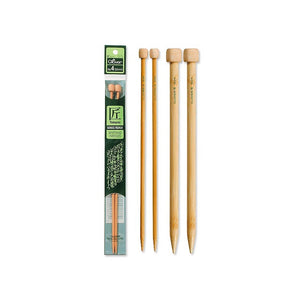3 different sizes of Clover 9" Takumi Single-Point Knitting Needles
