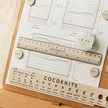 Load image into Gallery viewer, CocoKnits Ruler &amp; Gauge Set
