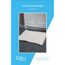 Load image into Gallery viewer, Cotton Rug PDF Crochet Pattern
