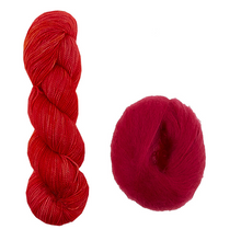Load image into Gallery viewer, Cupid&#39;s Twist Gloves Knit Kit
