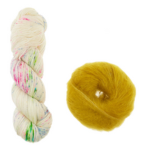 Load image into Gallery viewer, Cupid&#39;s Twist Gloves Knit Kit
