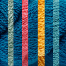 Load image into Gallery viewer, Dots and Dashes Hat Knit Kit
