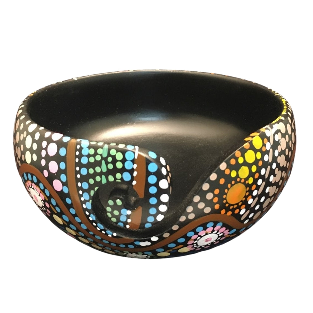 Dottie Hand-Painted Yarn Bowl
