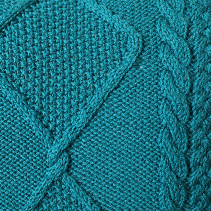 Double Diamond Pillow Knit-Along Kit