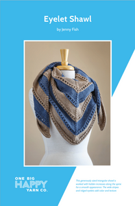 Eyelet Shawl PDF Knitting Pattern