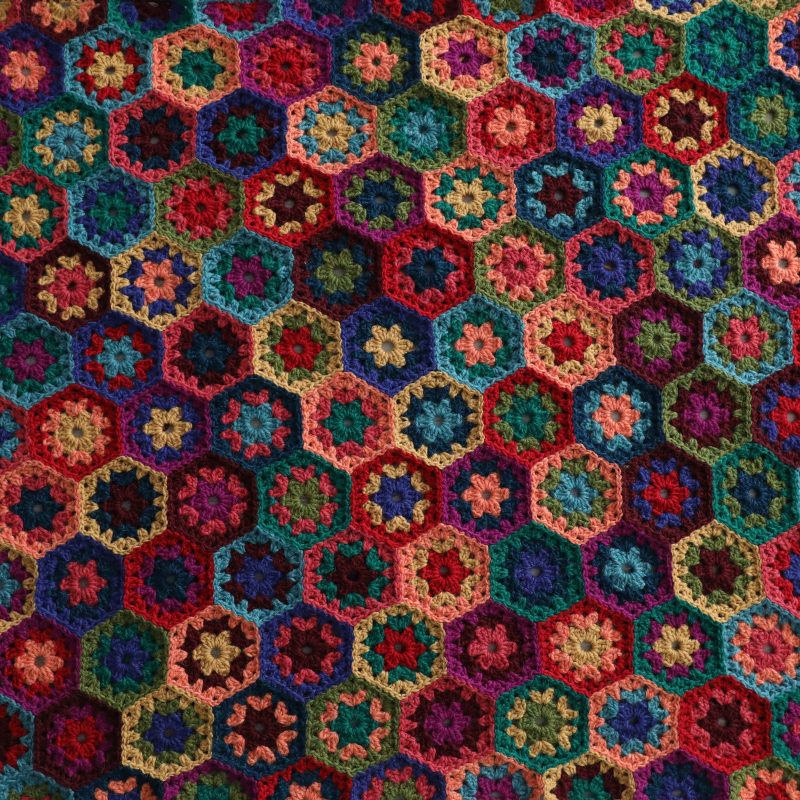 Farmhouse Blanket Crochet Kit