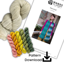 Load image into Gallery viewer, Flora Scarf Knit Kit
