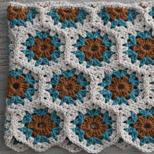 Load image into Gallery viewer, Flower Garden Cowl Crochet Kit
