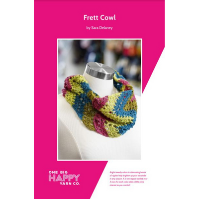 Frett Cowl PDF Crochet Pattern