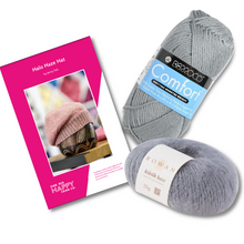 Load image into Gallery viewer, Halo Haze Hat Knit Kit
