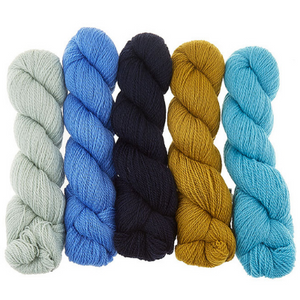 Happy Stripes Shawl Knit Kit