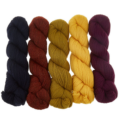 Happy Stripes Shawl Knit Kit
