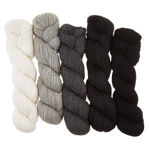 Happy Stripes Shawl Knit Kit