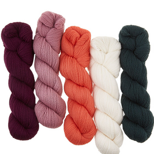 Happy Stripes Shawl Knit Kit