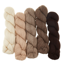 Load image into Gallery viewer, Happy Stripes Shawl Knit Kit
